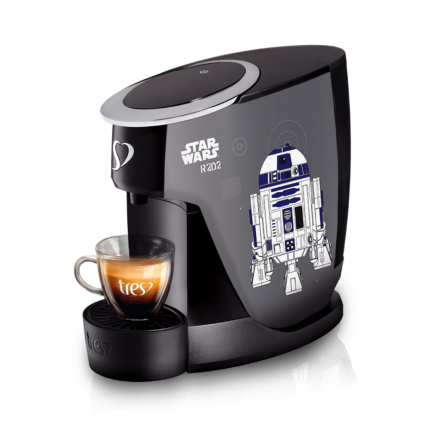 Cafeteira Espresso Touch Star Wars™ R2D2 e BB-8 Automática - TRES 3 Corações