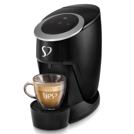 Cafeteira Espresso Touch Preta Automática - TRES 3 Corações